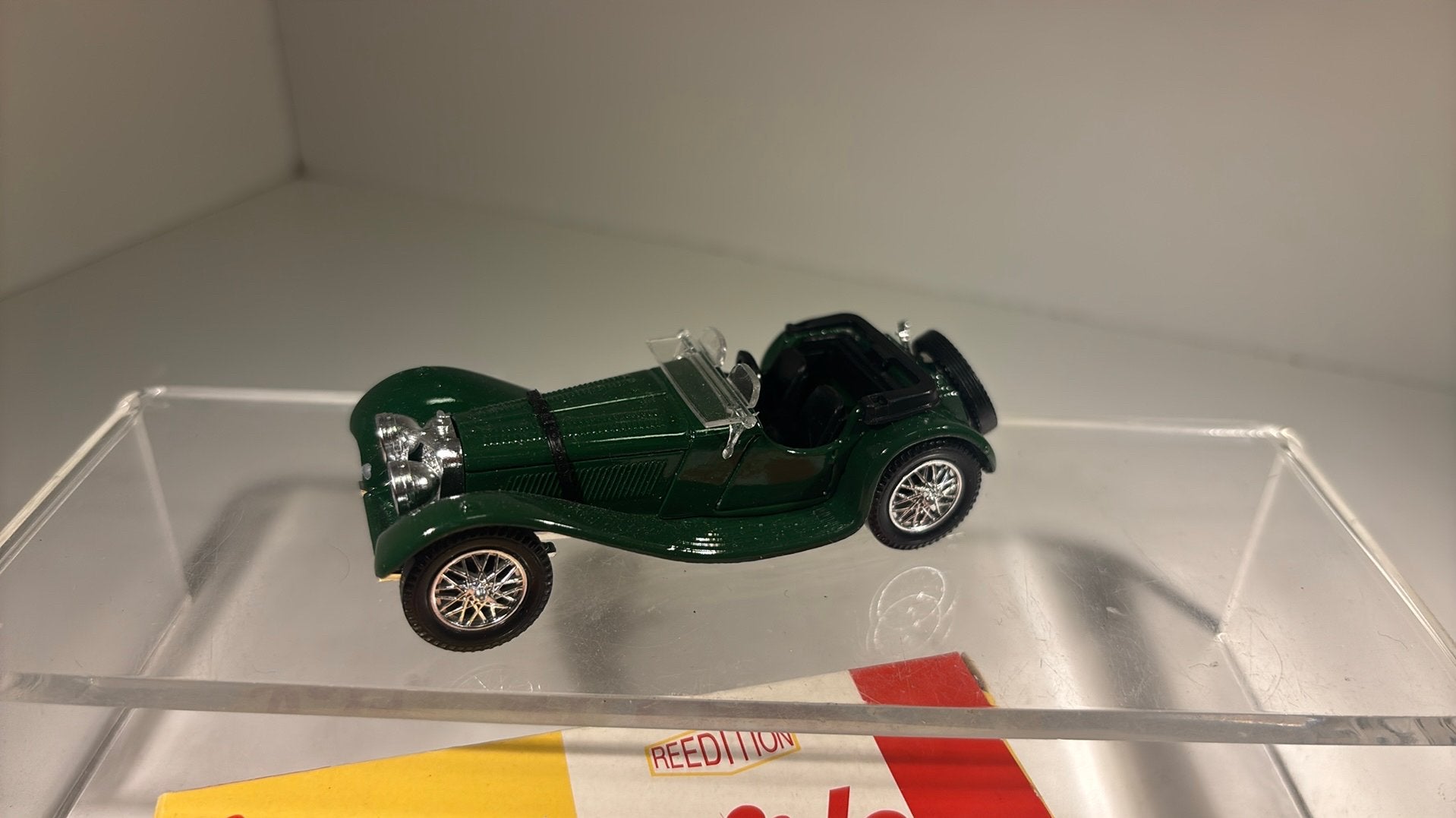 Jaguar ss 100 solido 1.43, Hobby en Vrije tijd, Modelauto's | 1:43, Auto, Solido, Ophalen of Verzenden, A