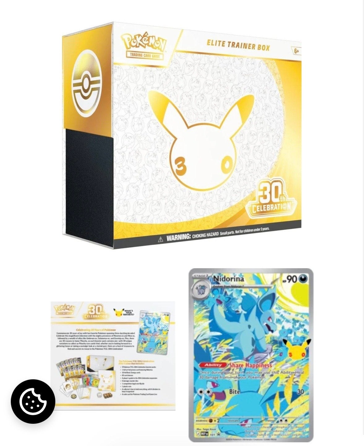 Pokémon 30th Celebration Elite Trainer Box, Ophalen of Verzenden, Nieuw, Overige typen