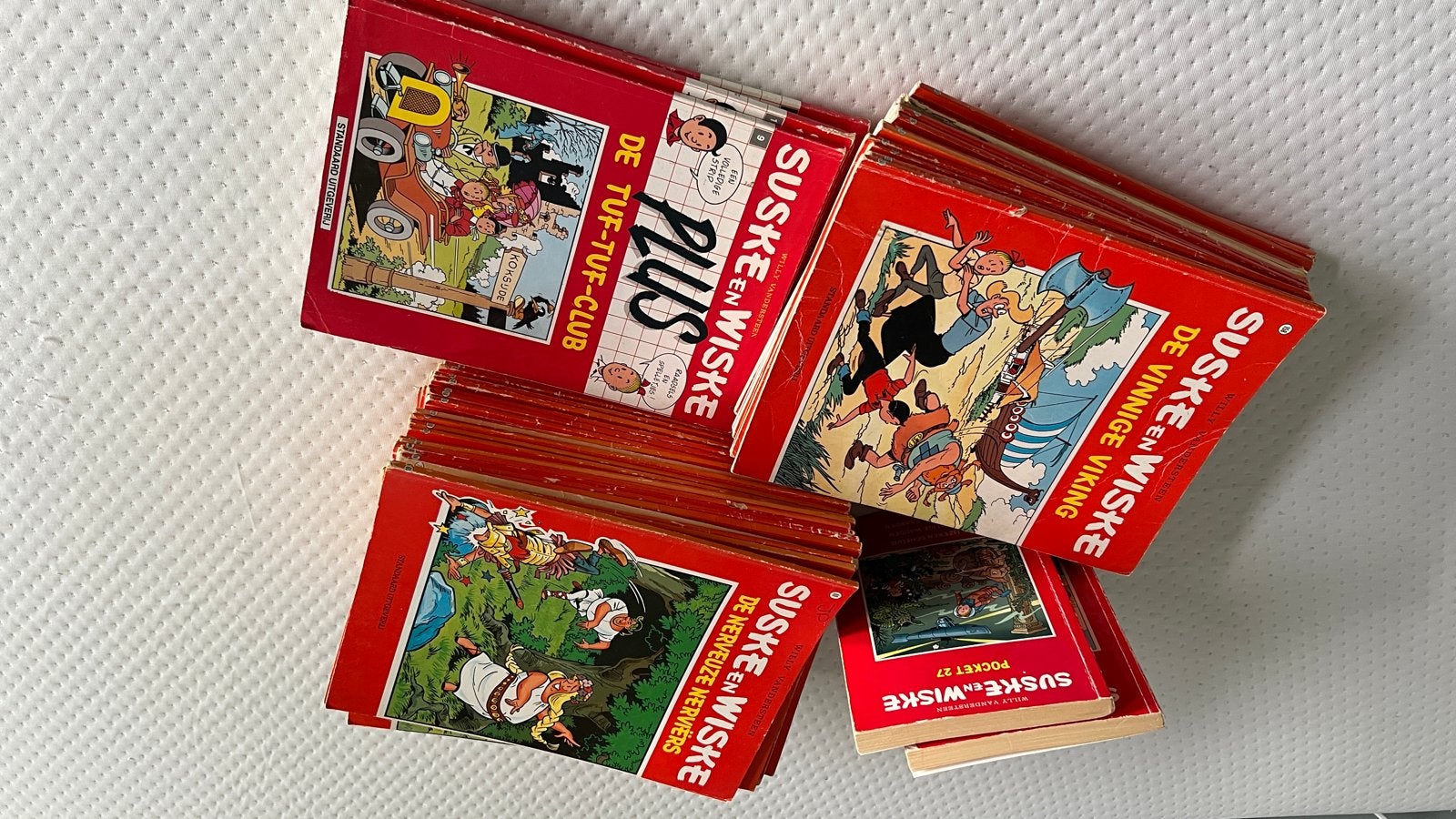 Suske en Wiske stripboeken - Diverse titels, Meerdere stripboeken, Ophalen, Gelezen