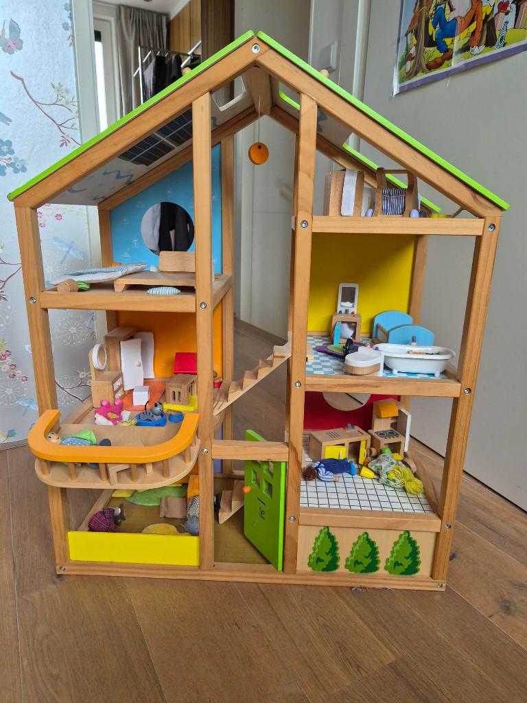 Poppenhuis, Ophalen, Zo goed als nieuw, Poppenhuis