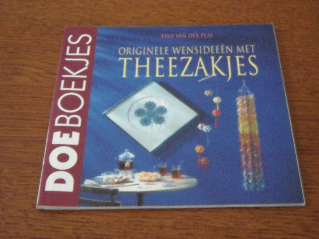 Originele wensideeen met theezakjes (doeboekje)Tiny vd Plas, Ophalen of Verzenden, Zo goed als nieuw, Overige onderwerpen, Tiny van der Plas