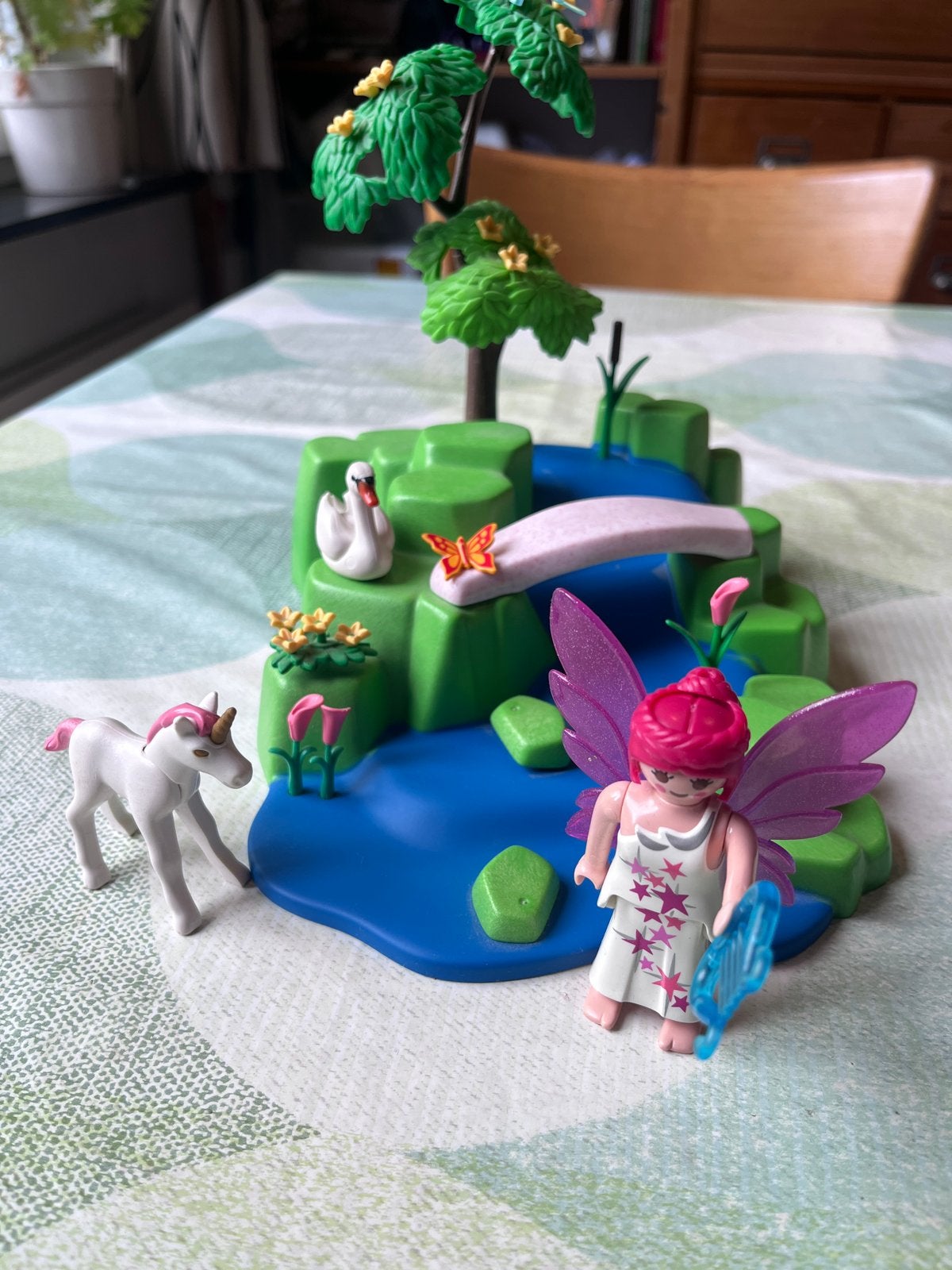 Playmobil 4148 Feeëntuin - Compleet op kleine onderdelen na, Gebruikt, Complete set, Fantasy, Overige typen