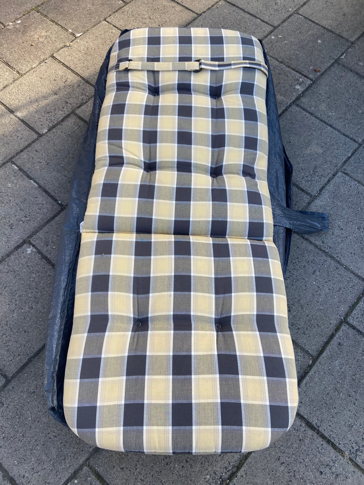 4 tuinstoelkussens, goede staat, Ophalen, Gebruikt