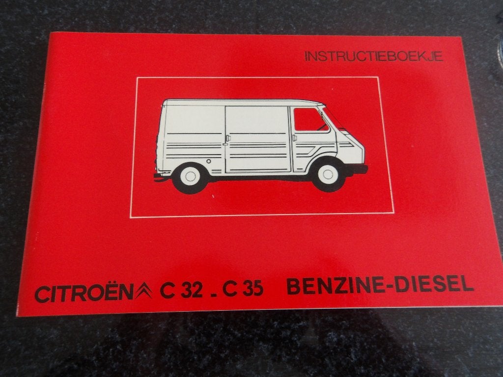 Citroën C 32 - C 35 Instructieboekje - NL, Verzenden