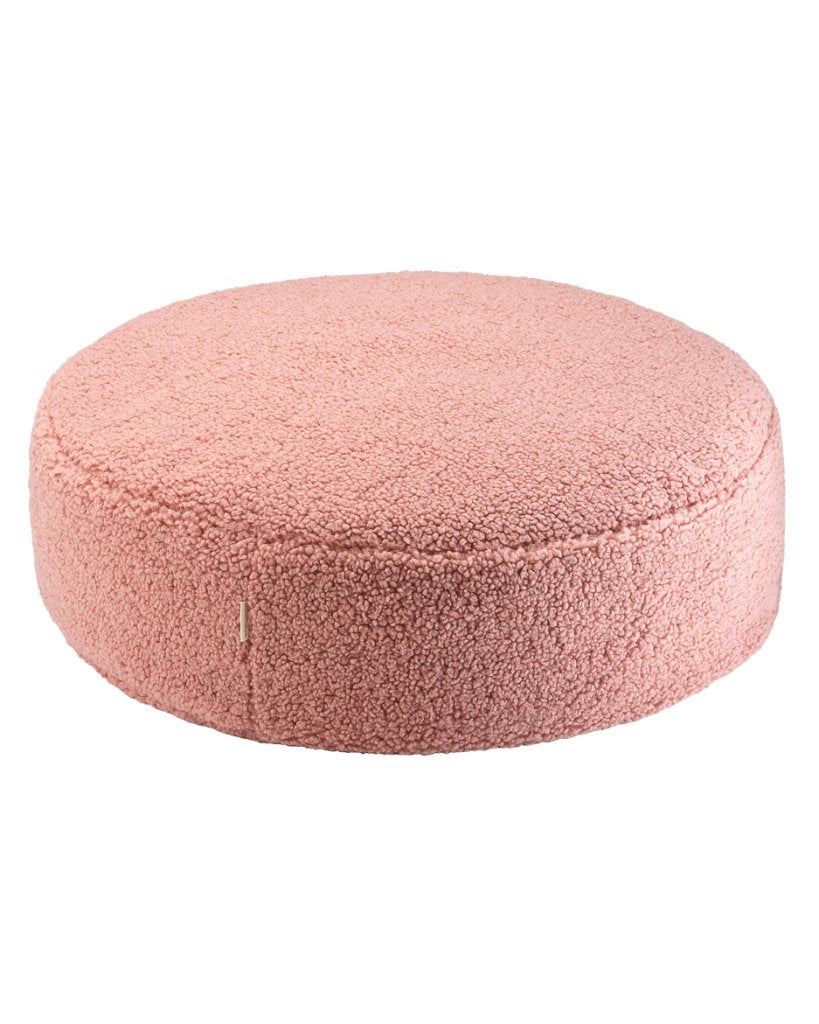 Poef Teddy Guave Roze Wigiwama, Minder dan 50 cm, Rond, Nieuw, Minder dan 50 cm