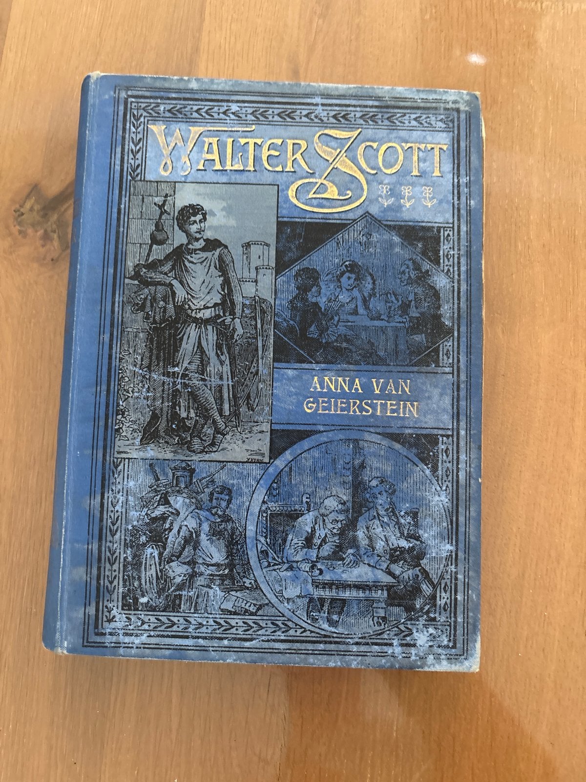 Walter Scott - Anna van Geierstein (Antiek Boek), Ophalen, Gelezen, Nederland