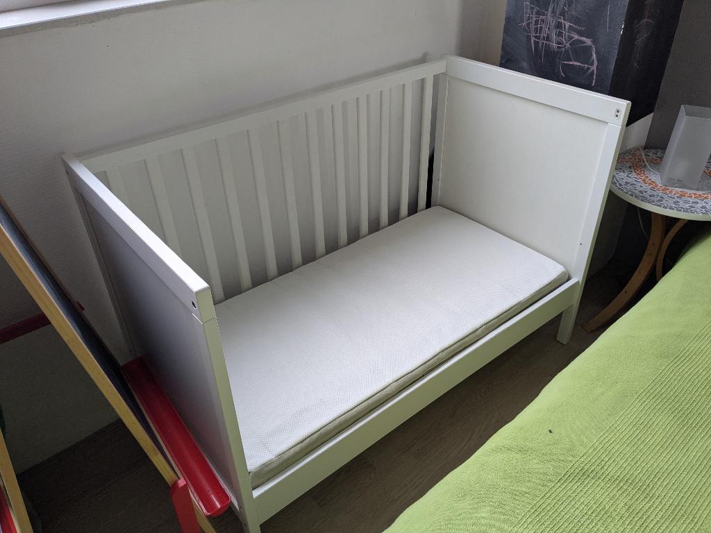 Ledikant van de IKEA Sundvik, Gebruikt, Minder dan 140 cm, Minder dan 70 cm, Ophalen