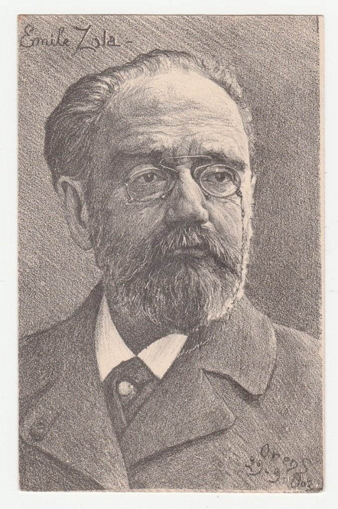 Emile Zola. Orens.  Illustrateurs.  Affaire Dreyfus., Verzenden, Voor 1920, Ongelopen, Overige thema's