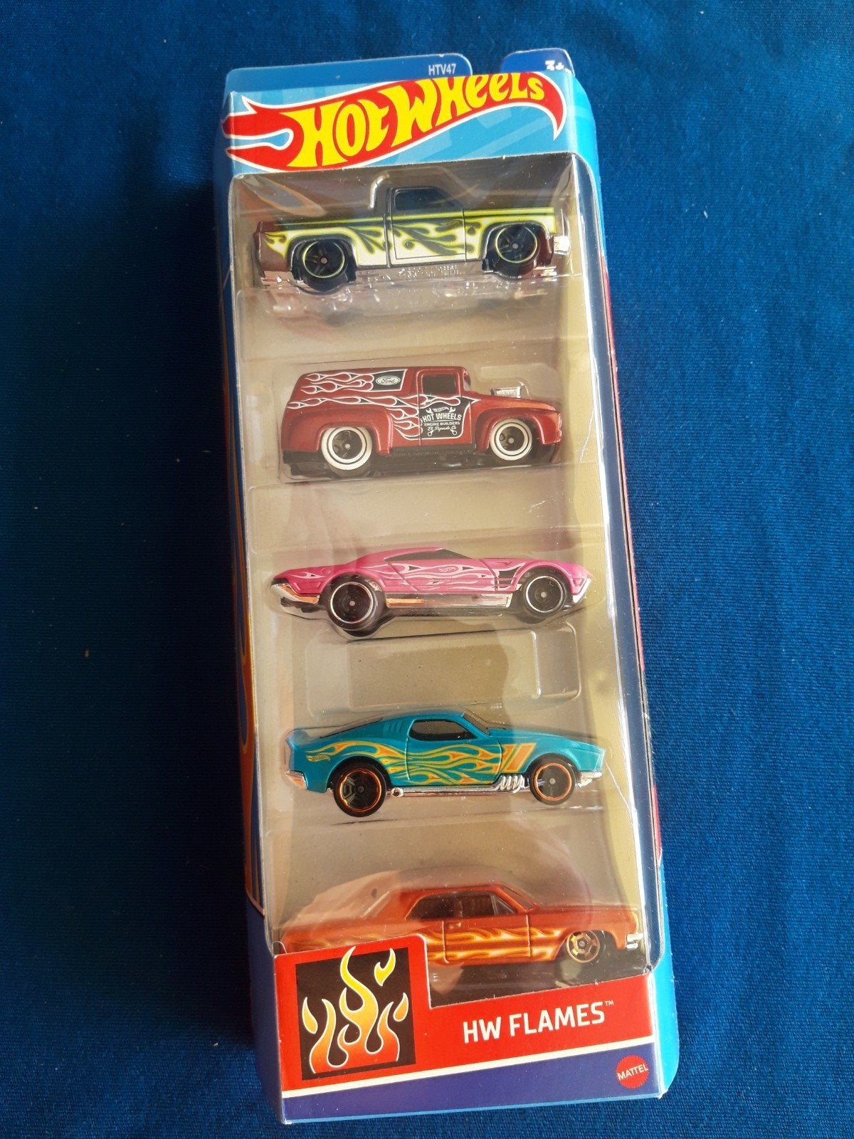 Hotwheels 2023 Multipack FLAMES - 5 prachtige modellen !, Ophalen of Verzenden, Nieuw, Auto