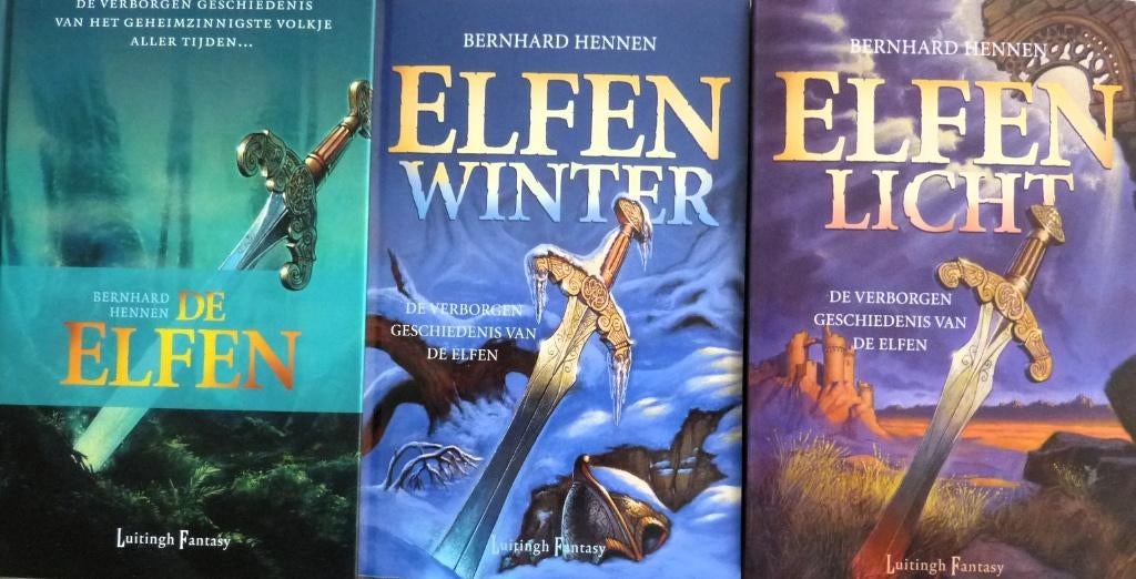 De Elfen, Boeken, Ophalen, Zo goed als nieuw, Bernhard Hennen
