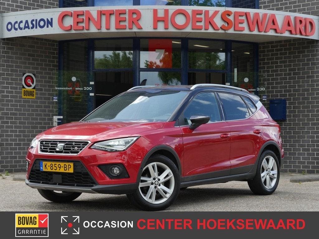 SEAT Arona 1.0 TSI 95pk FR Sport Plus | Two-Tone | Full-Led, Keurmerk '100% Onderhouden', 12 maanden, 49 €/maand, Origineel Nederlands