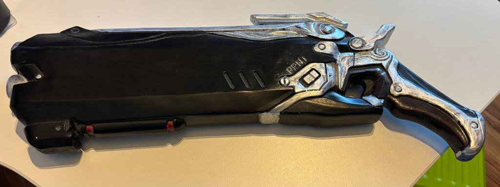 Reaper Cosplay Prop Gun - Zwart/Zilver, Ophalen of Verzenden, Zo goed als nieuw