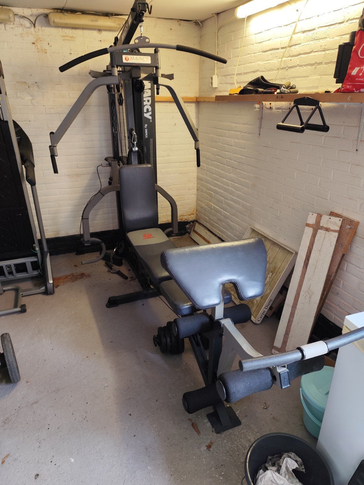 Marcy Krachtstation Fitness Apparaat - Complete Home Gym, Ophalen, Benen, Gebruikt, Krachtstation