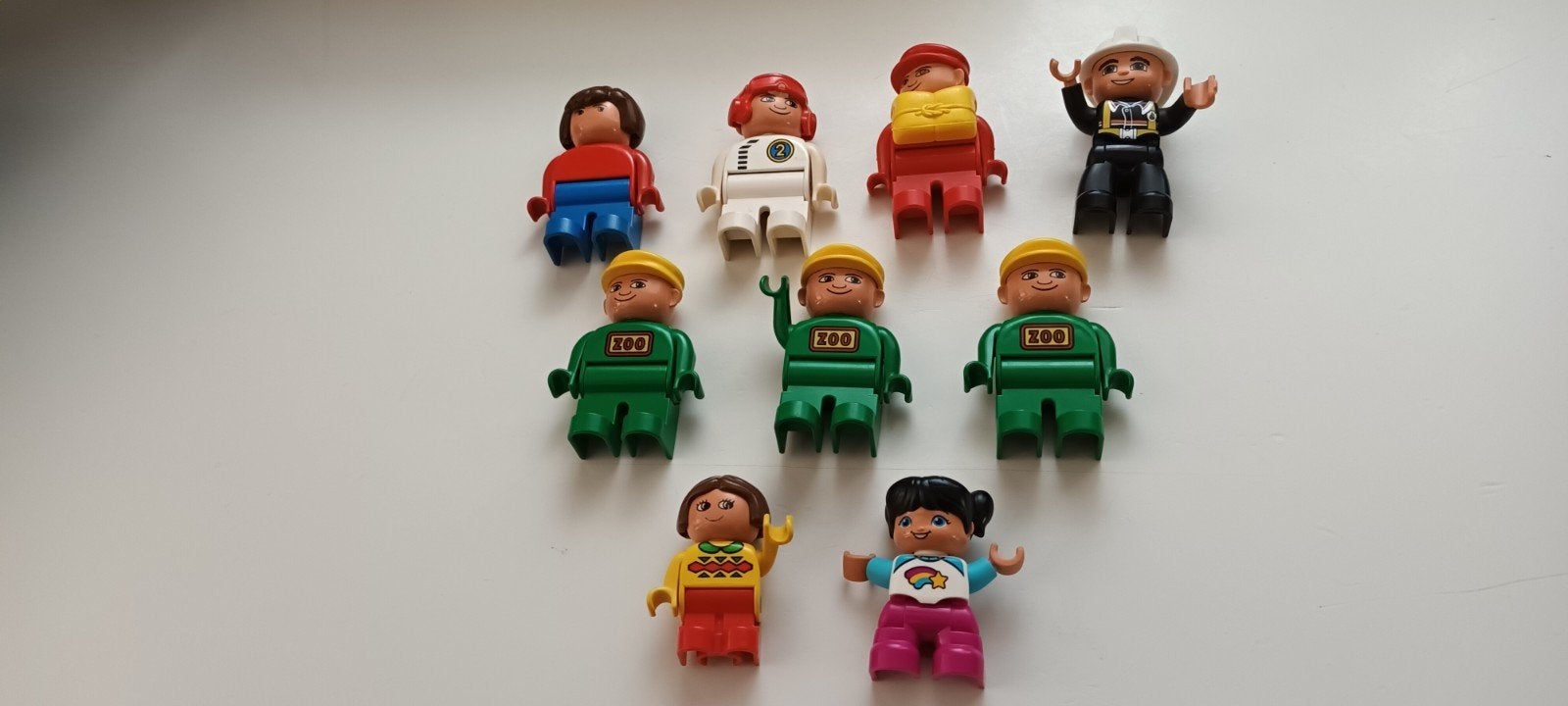 9 duplo poppetjes, Ophalen of Verzenden, Zo goed als nieuw