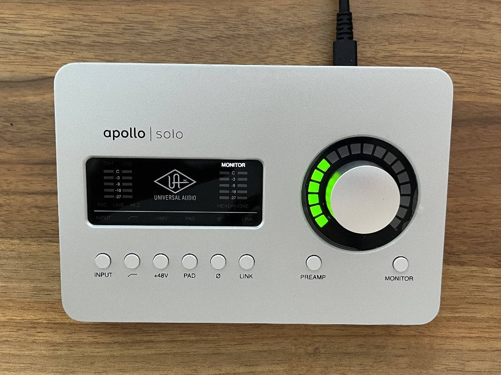 Universal Audio Apollo Solo TB3, Ophalen of Verzenden, Gebruikt, Audio