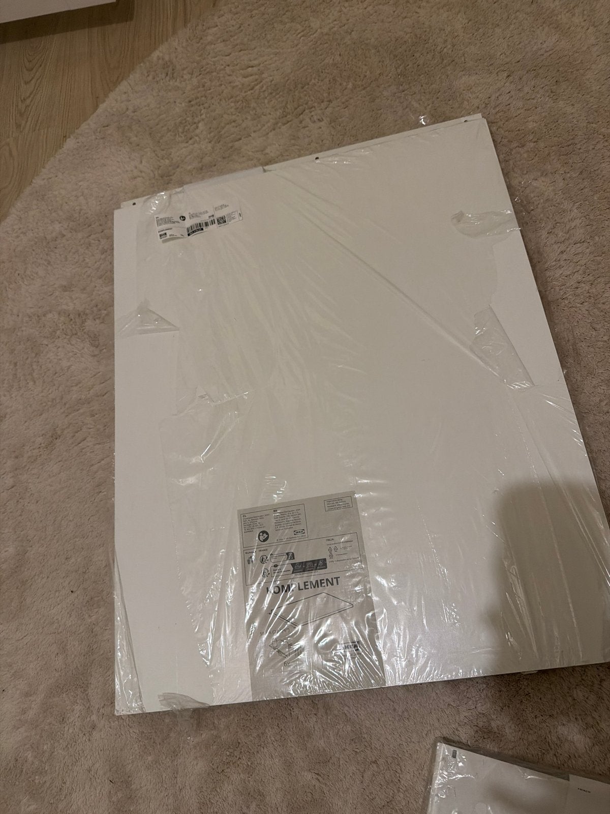 IKEA KOMPLEMENT Plank 58 cm, nieuw in verpakking, Ophalen of Verzenden, Nieuw