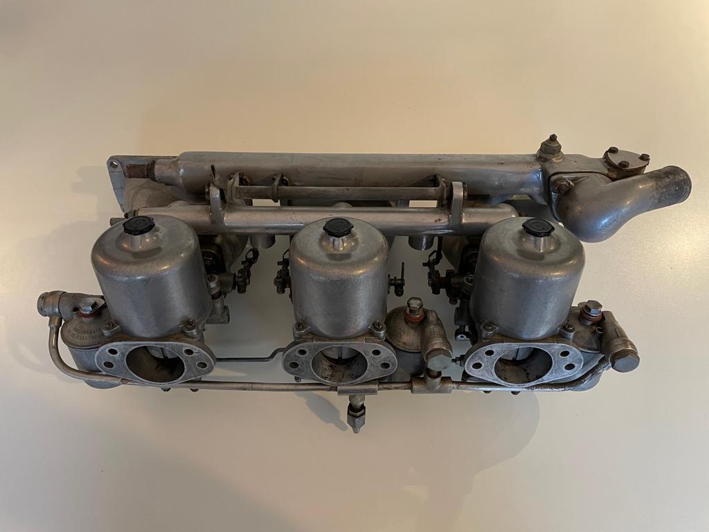 Jaguar E-type 3.8 carburateur set compleet SU HD8, Auto-onderdelen, Ophalen of Verzenden, Jaguar