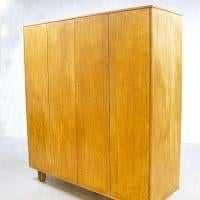 Zeldzame Pastoe Cees Braakman KD04 Kledingkast Jaren '50, Ophalen