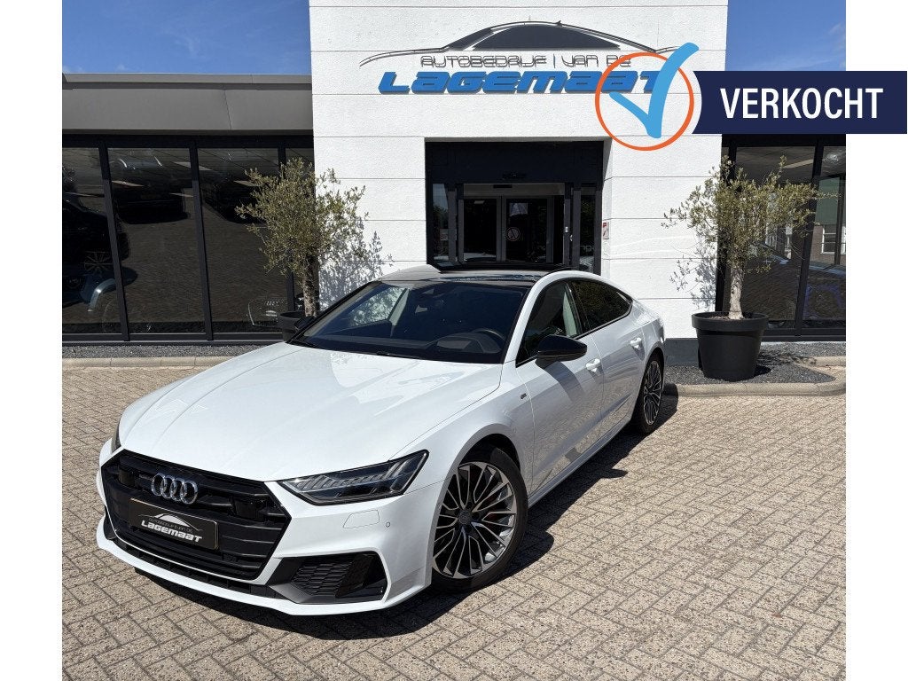 Audi A7 Sportback Sportback 55 TFSI-e Quattro | Competition, Auto's, Audi, Gebruikt, Euro 6, 4 cilinders, Leder