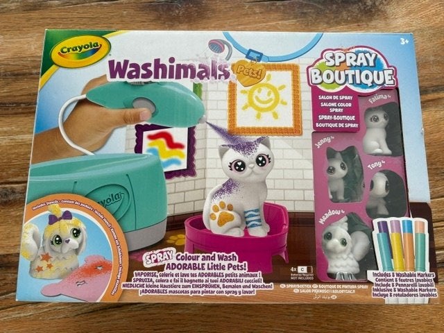 Crayola - Washimals Pets - Hobbypakket -, Ophalen of Verzenden, Nieuw, Knutselen