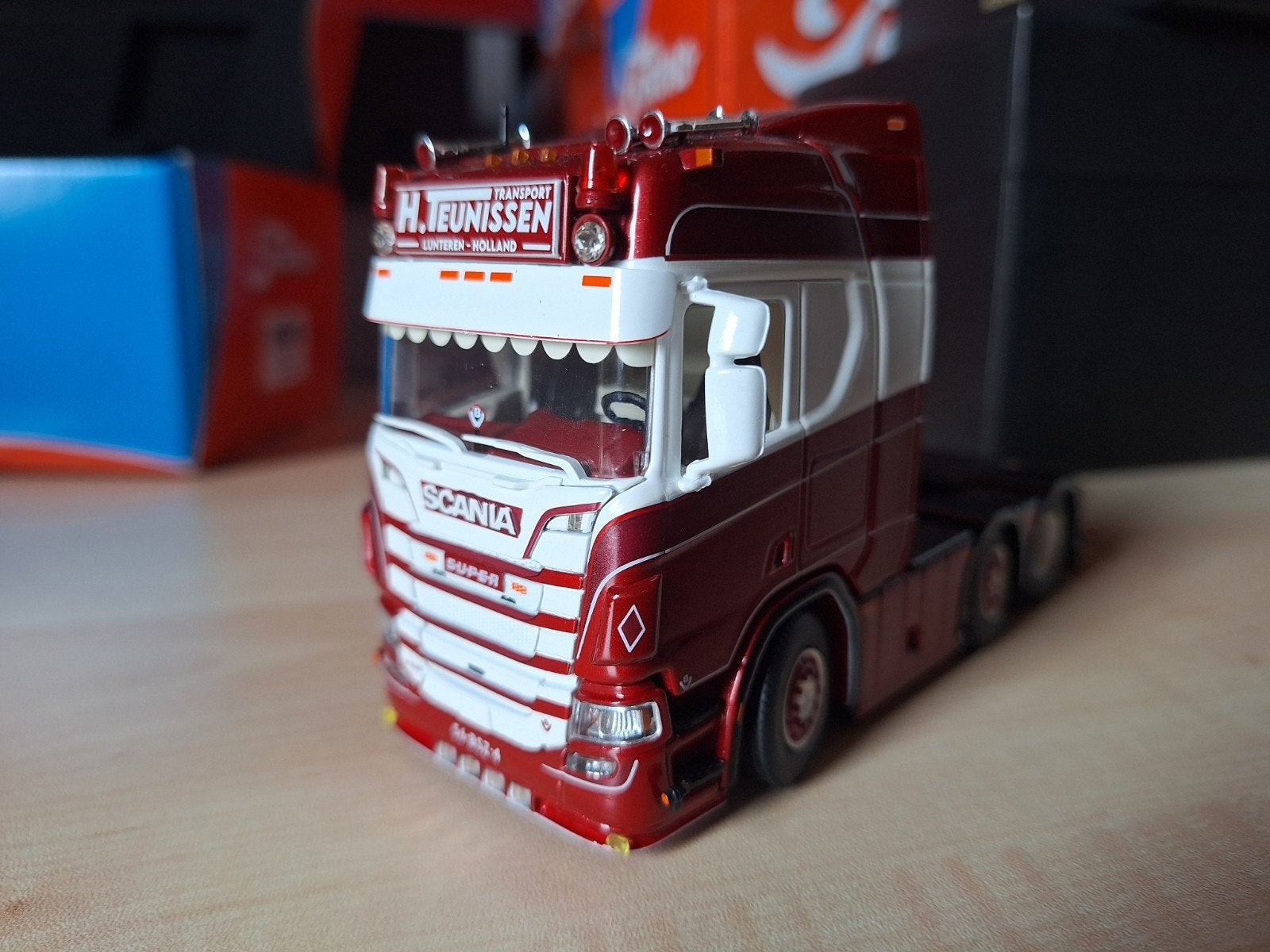 Scania S H. Teunissen, Ophalen of Verzenden, Nieuw, Bus of Vrachtwagen, Tekno
