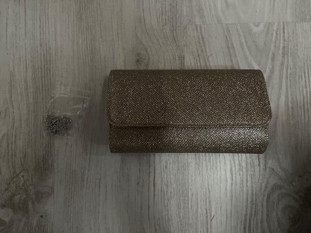 Tas gouden clutch, Ophalen of Verzenden, Nieuw, Overige kleuren, Avondtasje