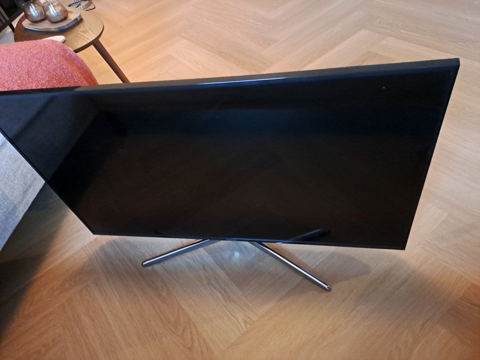 Samsung 40 inch Full HD smart tv. Zwart. Type UE40H7240., Ophalen, 50 Hz, Zo goed als nieuw, Samsung