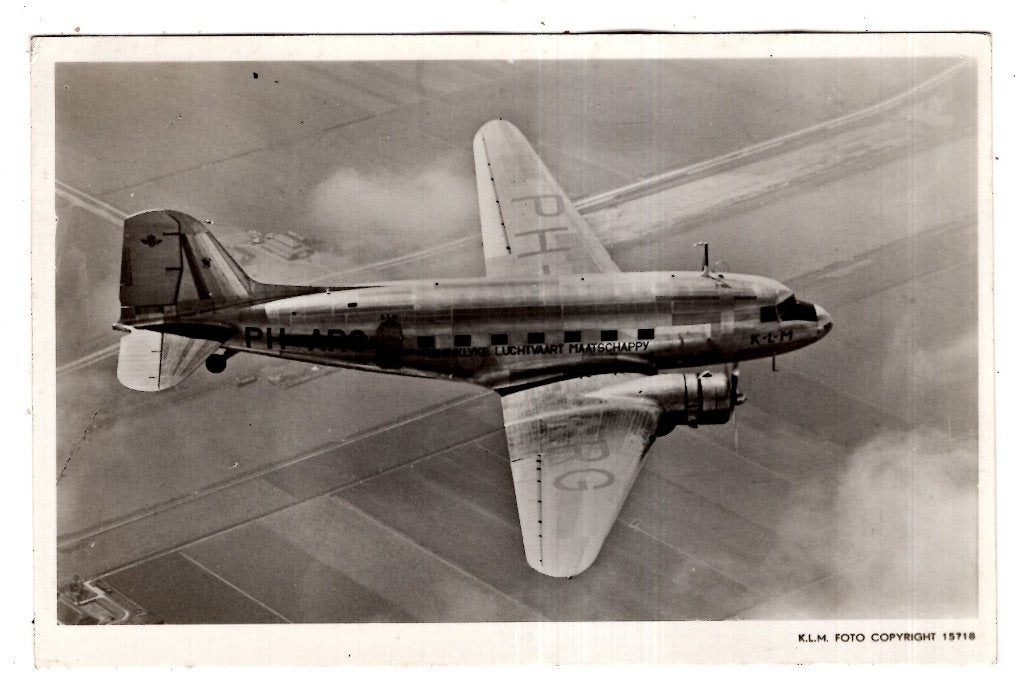KLM Vliegtuig Douglas DC-3, Ophalen of Verzenden, 1940 tot 1960, Ongelopen, Voertuig