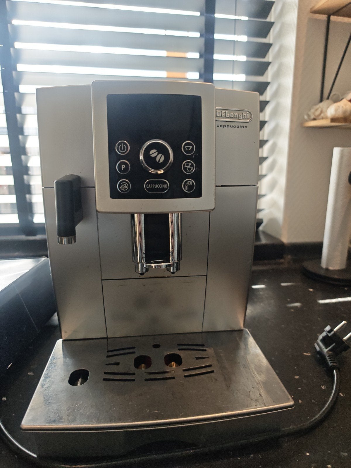 DeLonghi Cappuccino Koffiemachine, Ophalen, Koffiemachine, Koffiebonen, Afneembaar waterreservoir