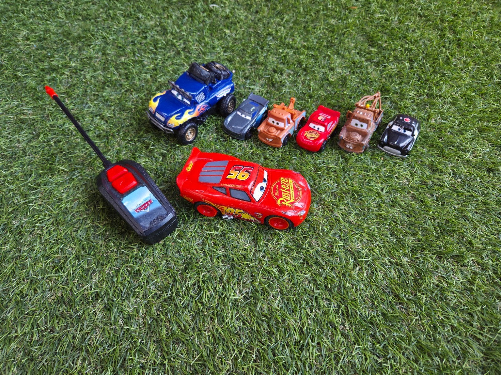 Cars speelgoed Auto's, Ophalen of Verzenden, Zo goed als nieuw, Afstandsbediening