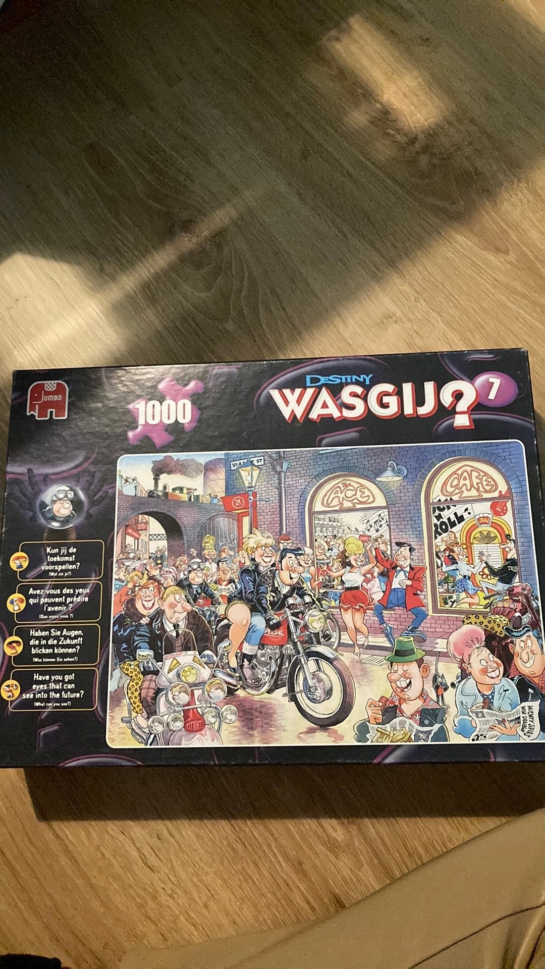 Wasgij destiny puzzel 7 1000 stukjes, Ophalen of Verzenden, 500 t/m 1500 stukjes, Zo goed als nieuw, Legpuzzel