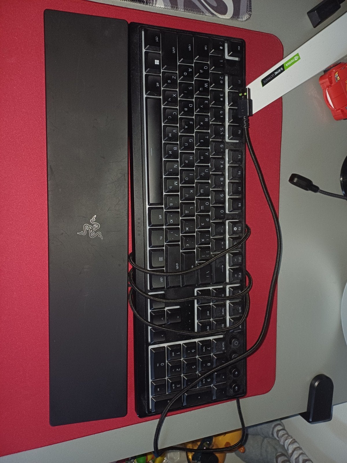 Razer Ornata V3 Gaming Toetsenbord (Oekraïense toetsenbordin, Computers en Software, Toetsenborden, Zo goed als nieuw, Razer, Qwerty