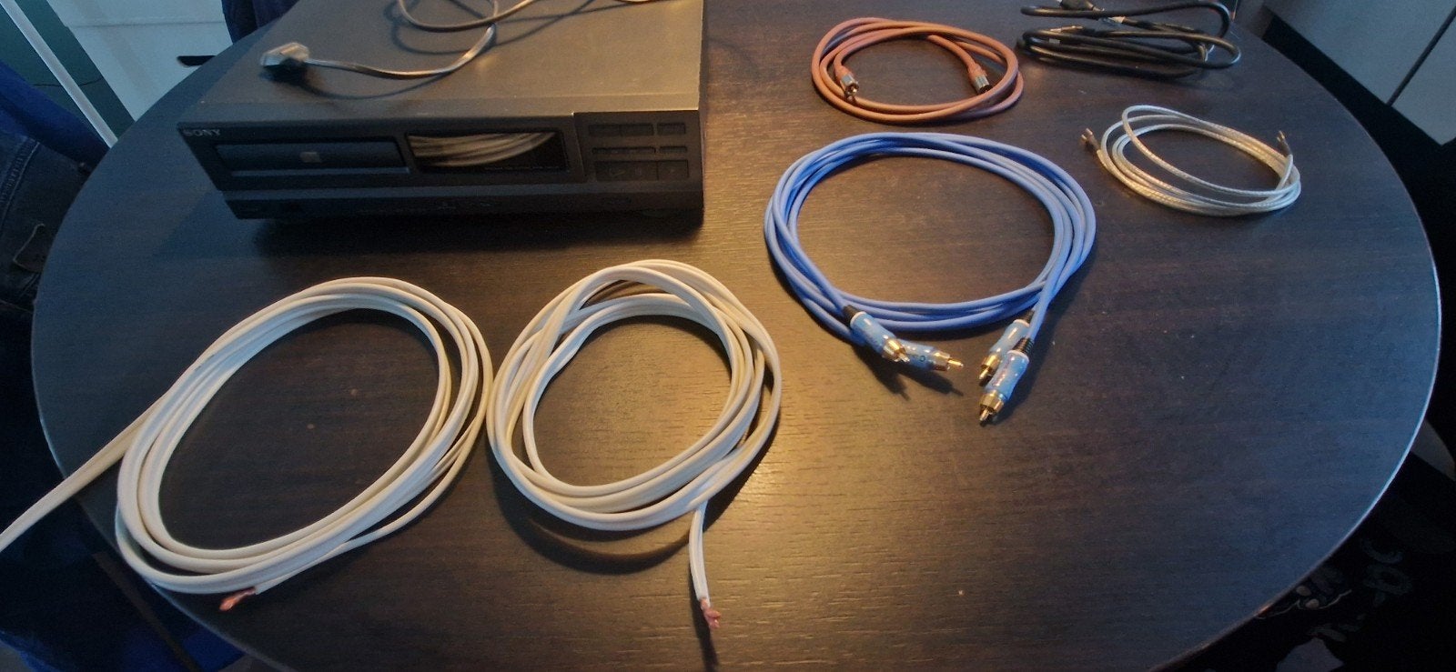 sony cd speler plus Oehlbach interlink, subkabel en meer, Verzenden, Sony
