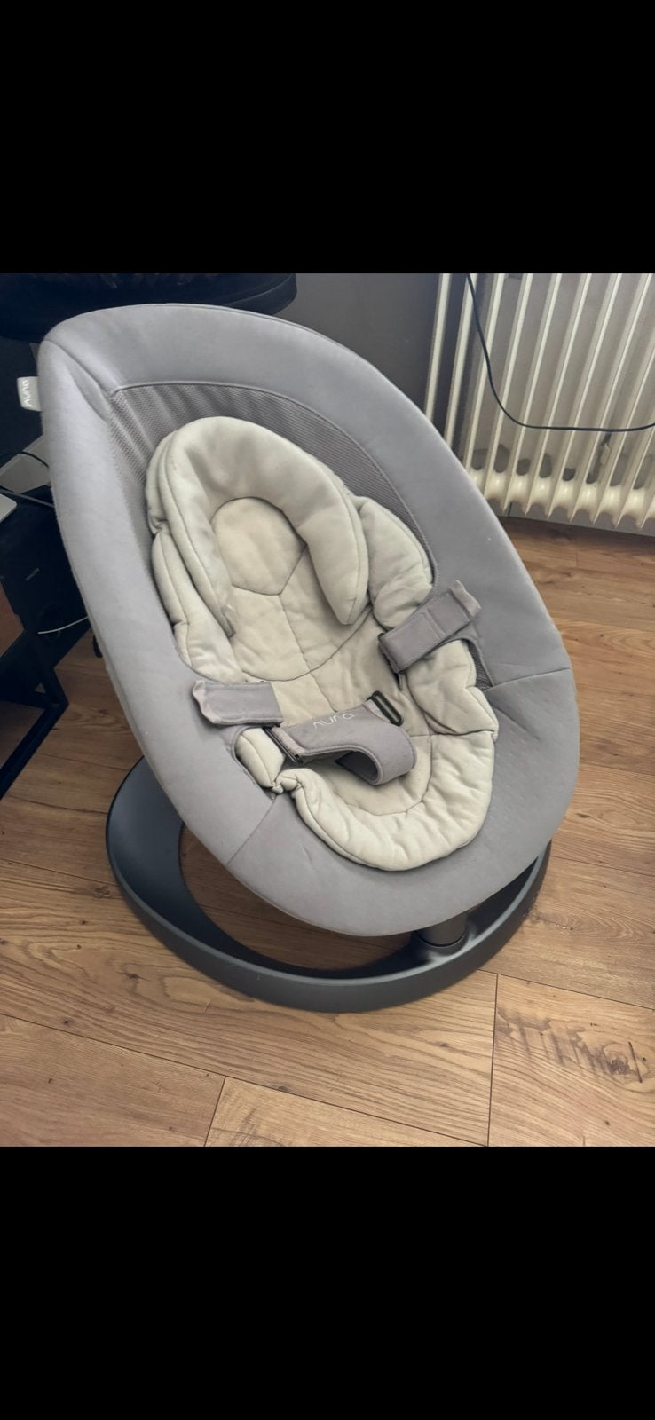 Nuna leaf grow wipstoel, Kinderen en Baby's, Wipstoeltjes, Gebruikt, Schommelstoel, Verstelbaar, Ophalen