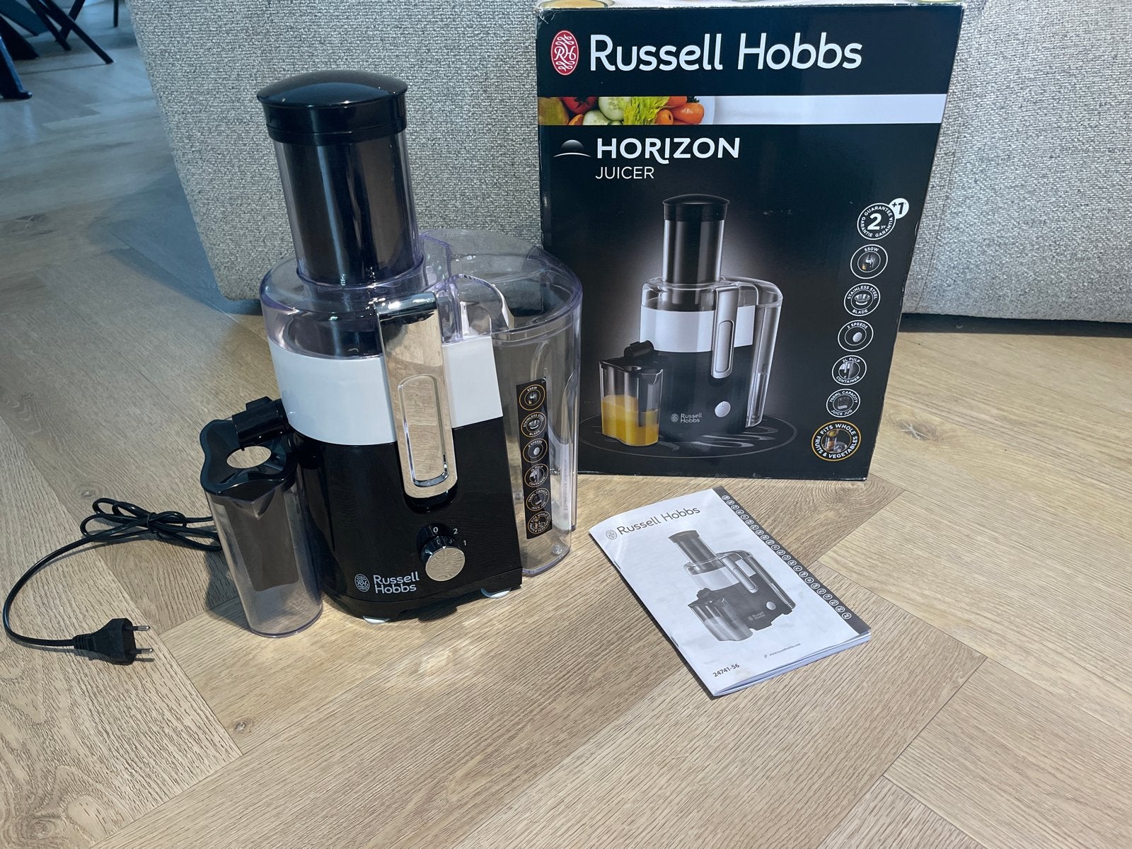 Russell Hobbs Horizon Juicer, Ophalen of Verzenden, Nieuw, Elektrisch, Sapcentrifuge