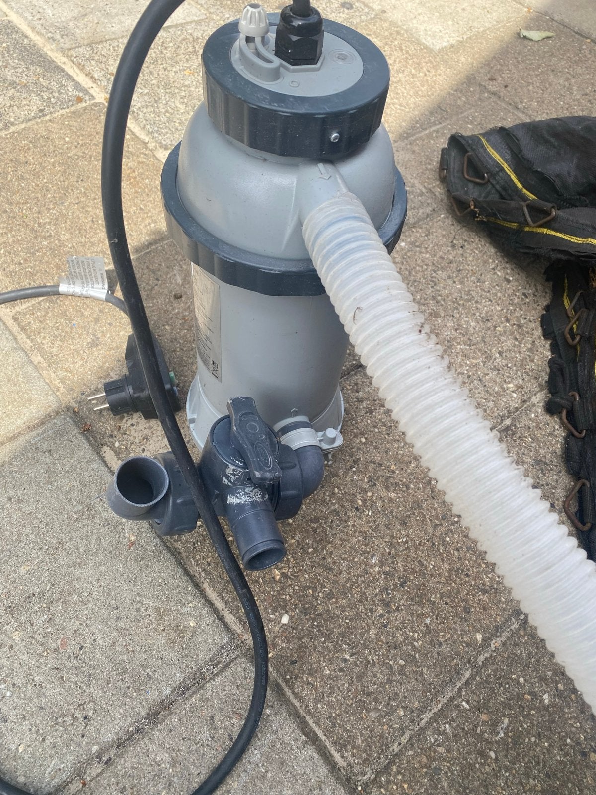 Waterpompen voor zwembad - Intex filterpomp en UV-C lamp, Ophalen of Verzenden, Gebruikt, Elektrisch, Overige typen