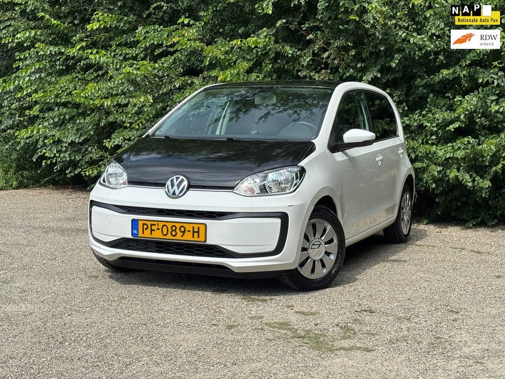 Volkswagen Up! 1.0 BMT move up! | Airco |, Auto's, Volkswagen, Voorwielaandrijving, Gebruikt, Wit, Origineel Nederlands
