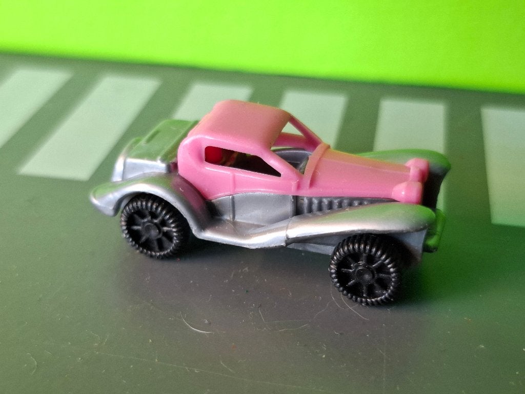Onbekend - Bugatti 1937 [roze] 1/100, Ophalen of Verzenden, Gebruikt, Auto