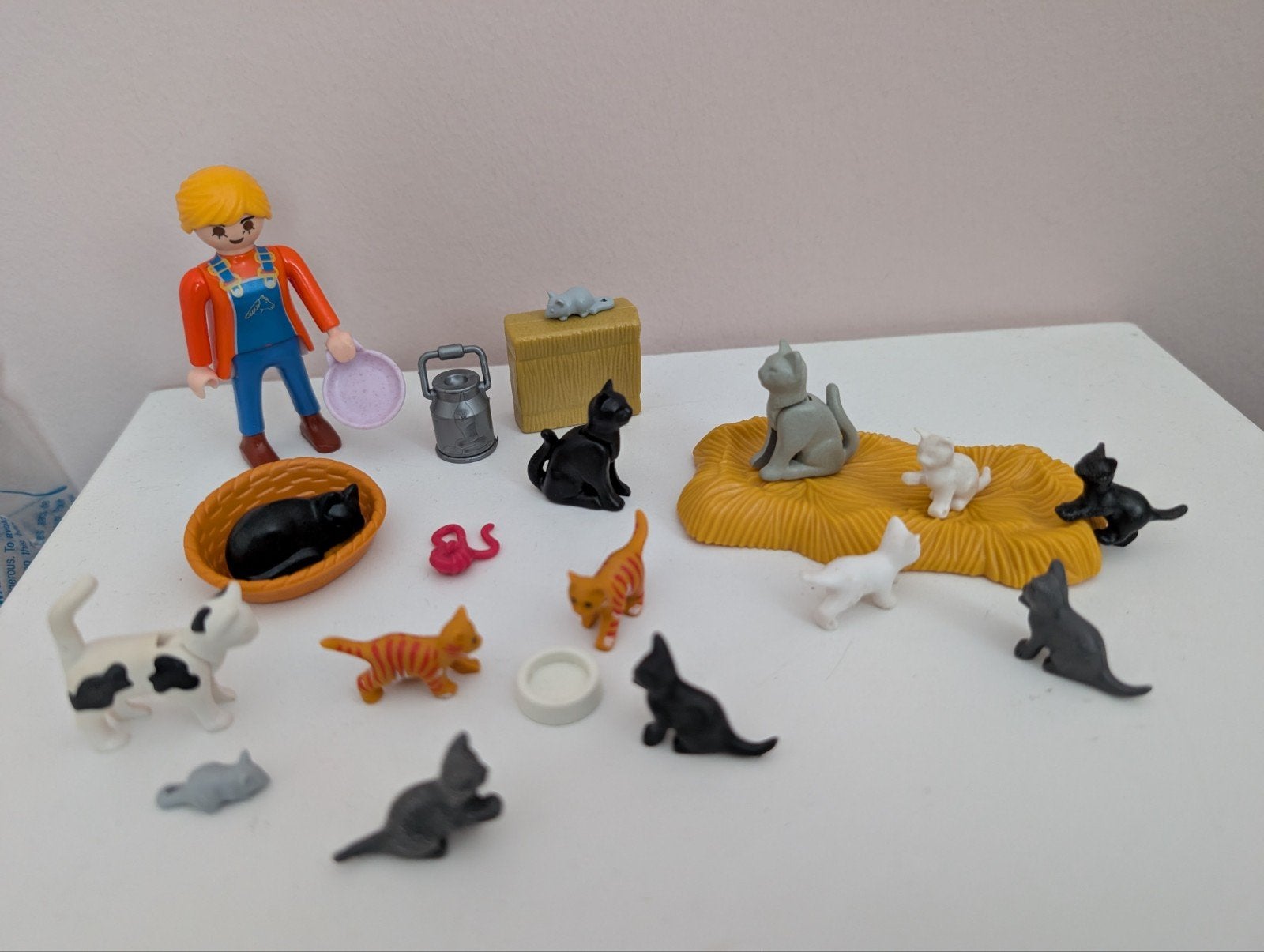 Playmobil poezen familie, Ophalen of Verzenden, Zo goed als nieuw