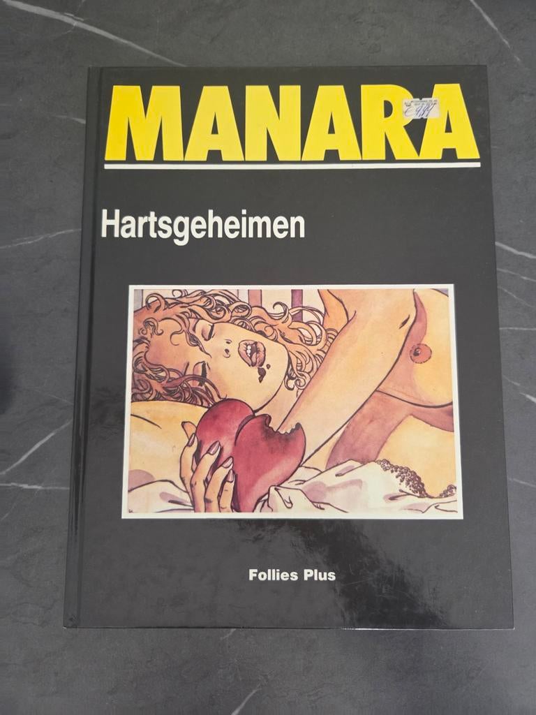 Manara Hartsgeheimen Follies stripboek, Boeken, Stripboeken, Gelezen, Eén stripboek, Ophalen of Verzenden, Milo Manara