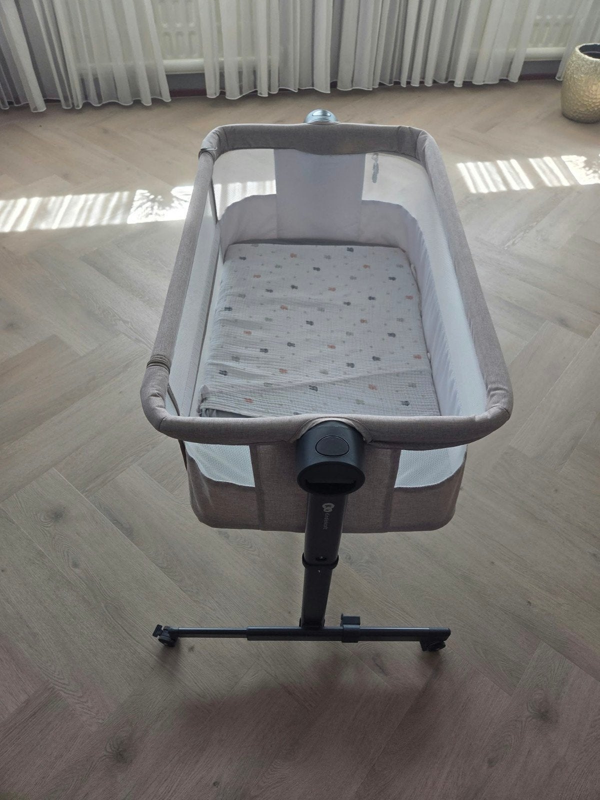 Kinderkraft Co-sleeper - Beige, Kinderen en Baby's, Ophalen, Zo goed als nieuw, Wieg