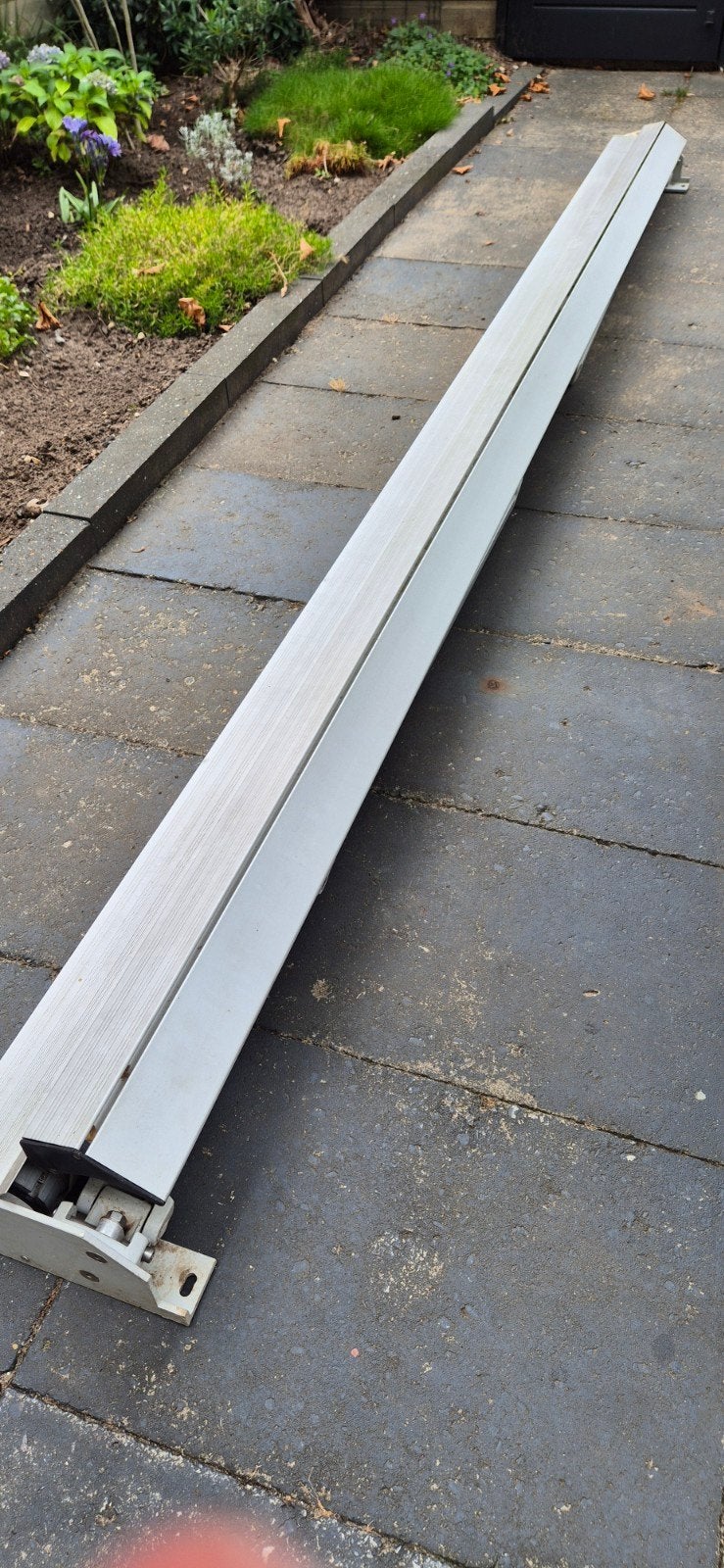 electrisch zonnescherm, Tuin en Terras, Zonneschermen, 150 tot 300 cm, Ophalen, Gebruikt, Knikarmscherm