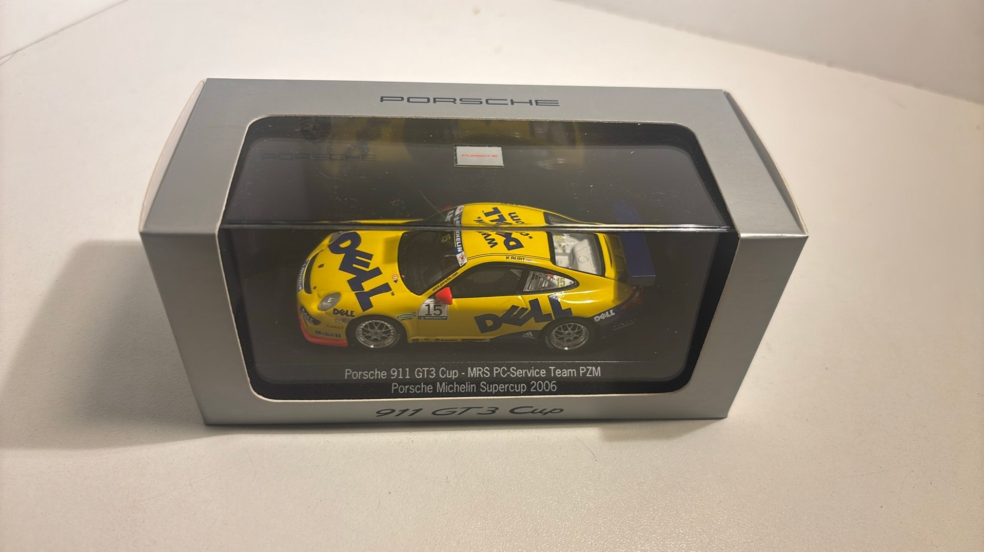 Porsche 911 gt3 cup michelin minichamps 1.43, Auto, Ophalen of Verzenden, MiniChamps, A