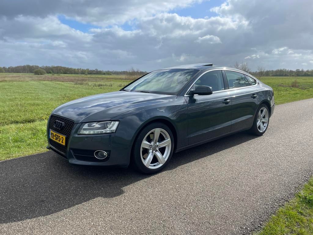 Audi A5 2.0 Tfsi 155KW Sportback QT S-tr, Automaat, Zwart, 4 cilinders, 1984 cc