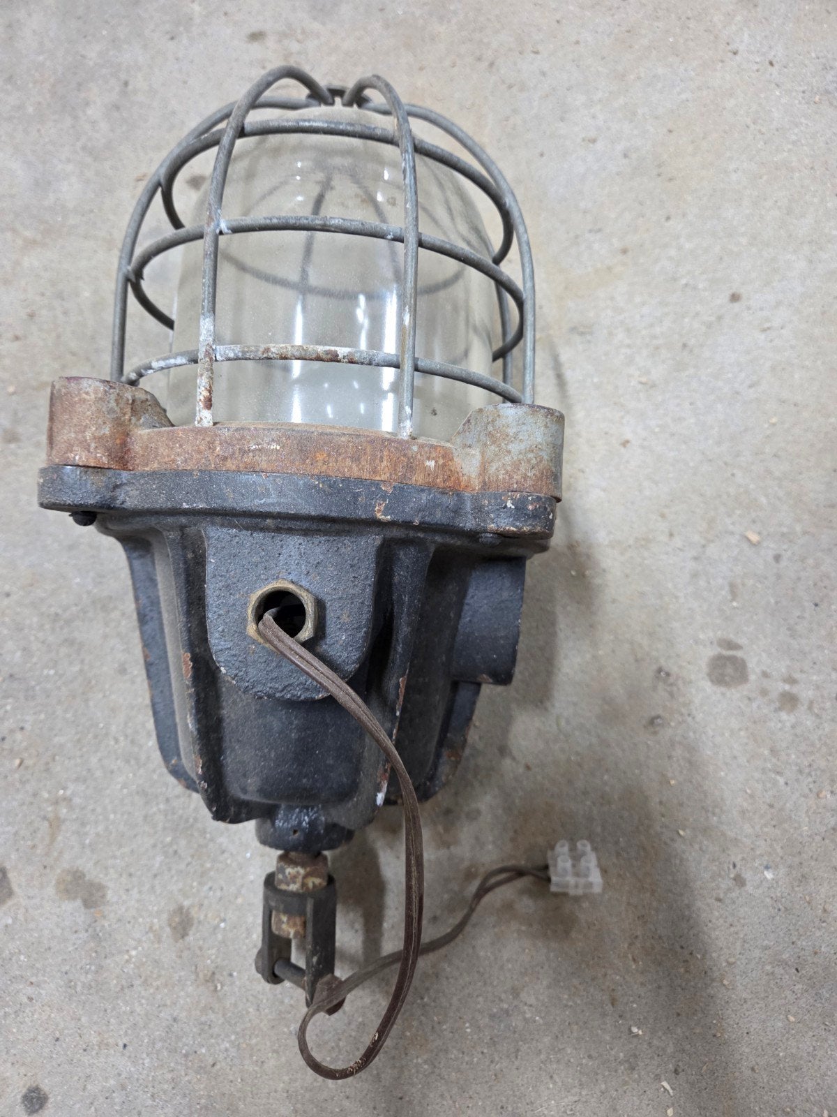 Originele Gaslamp Hollandse Waterlinie 1882 - Fortlamp, Ophalen