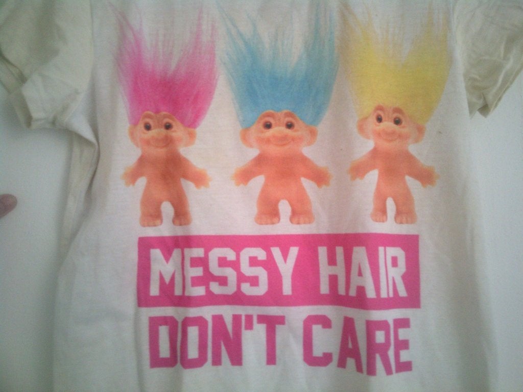 TSHIRT TROLLS, Verzenden, Zo goed als nieuw, Maat 36 (S), Korte mouw
