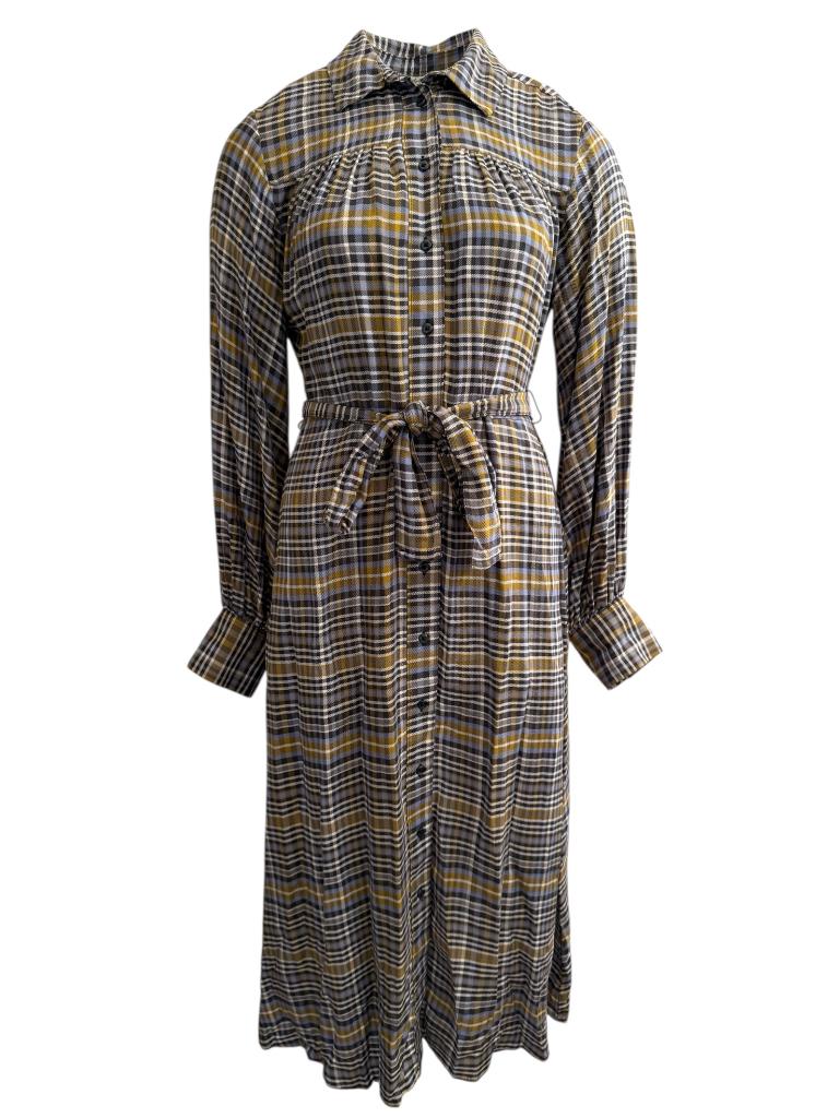 Miljuschka jurk M, Kleding | Dames, Jurken, Zo goed als nieuw, Onder de knie, Ophalen of Verzenden