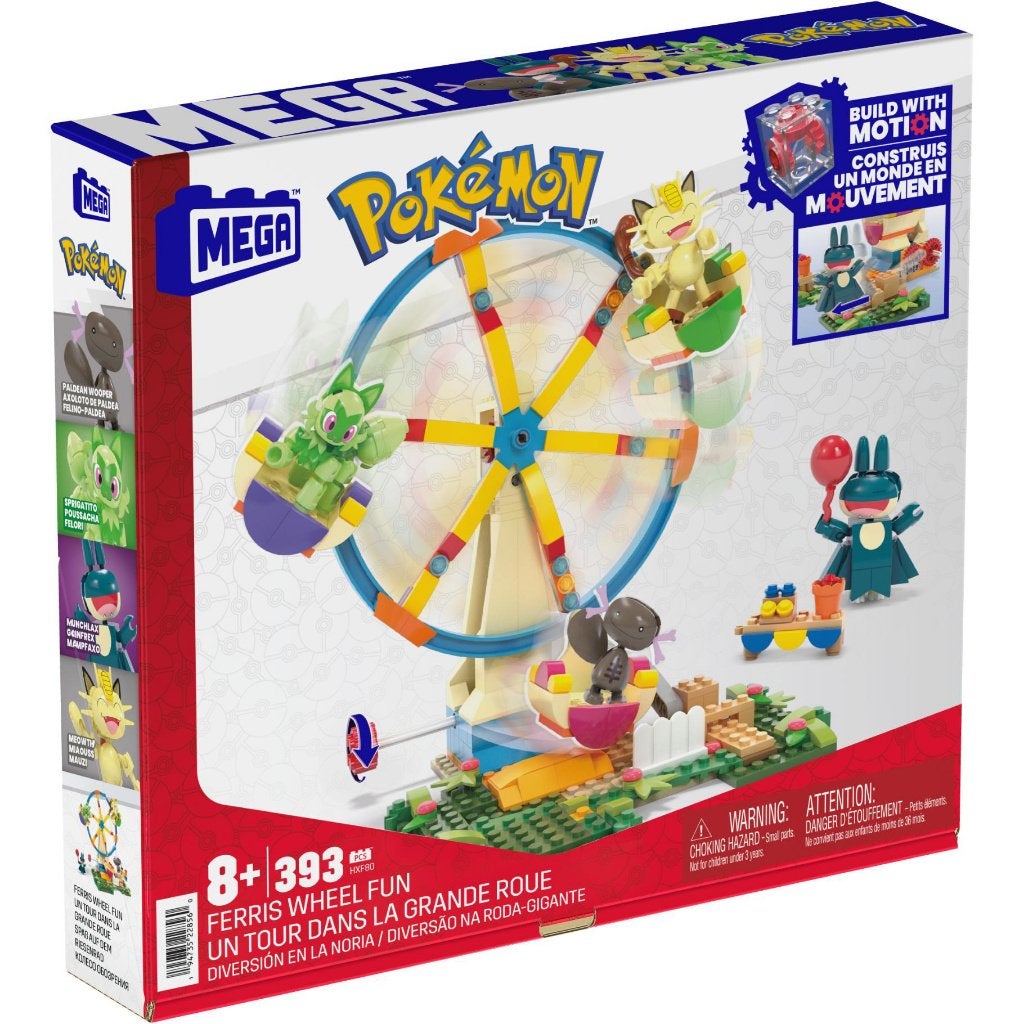 MEGA Construx: Pokémon: Ferris Wheel Fun, ., Nieuw, Ophalen of Verzenden, .