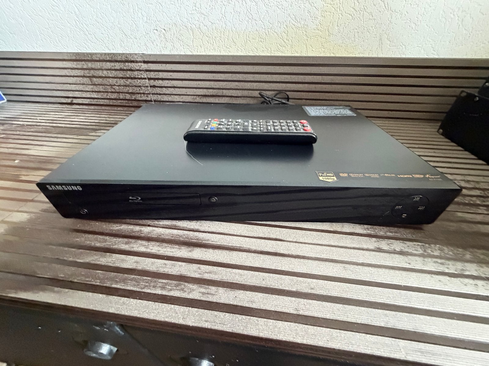 Samsung Blu-ray Speler met Afstandsbediening, Audio, Tv en Foto, Ophalen of Verzenden, Gebruikt, Samsung