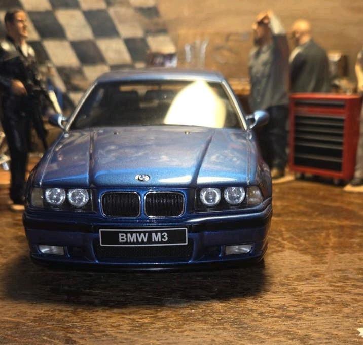BMW M3 E36 Ottomobile Limited Edition 1/18, Verzenden, Zo goed als nieuw, Auto, OttOMobile